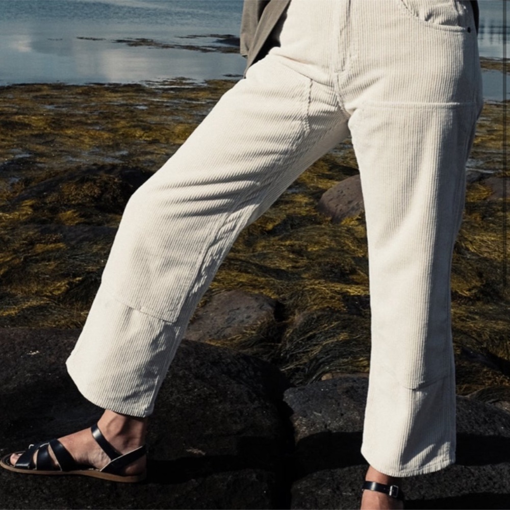 Rudy Jude corduroy pants in natural size 4